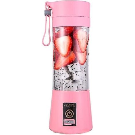 Smoothie-mixer, Personal Blender Mit 6 Edelstahlklingen, Tragbarer Mixer Mit Usb-anschluss