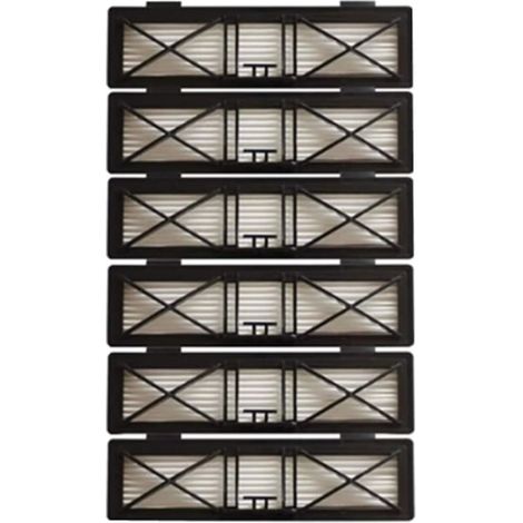 Packung Mit 6 Hepa-filtern Für Neato Botvac D7, D3, D4, D5, D6, D70, D75, D80 Und D85 Staubsauger, Kompatibel Mit Den Modellen Neato Botvac 75e Und 80.