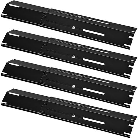 Tcgg-4 Stück Verstellbare Hitzeverteiler, 30–53 Cm Heizplatte, Gasgrill-zubehörset, Universelles Ersatzteil Für Die Meisten Gasgrills – Fo-