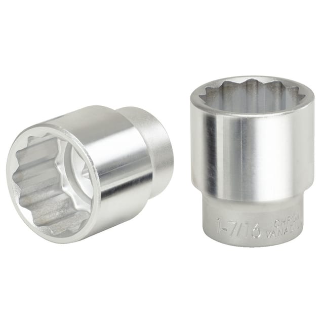 3/4' 12-kant-Stecknuss, kurz, 43 mm