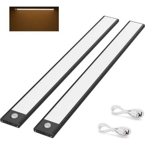 Led-kleiderschrankleuchten, 40 Cm, Kabellos, Usb-aufladbar