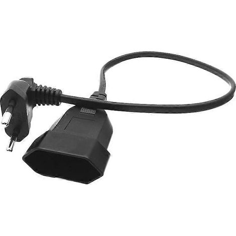 90-grad-euro-stromverlängerungskabel (stecker Auf Buchse) Für Pc/computer/pdu(0.)