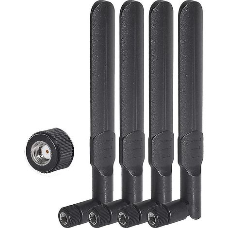 Dualband-wlan-antennen (2,4 Ghz, 5 Ghz Und 5,8 Ghz), 8 Dbi, Rp-sma-stecker (mimo) Für Drahtlose Wlan-router