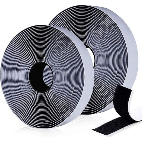 Litzee – 10 M X 20 Mm Klettverschluss – Strapazierfähiges, Witterungsbeständiges Nylon – Zum Aufhängen Von Gegenständen Auf Glatten Oberflächen