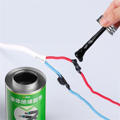 Flüssiges Isolierband Für Kabel, Elektrischer Klebstoff, Wasserdicht Und Hochtemperaturbeständig, 260 Ml