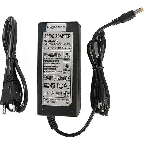 12v 4a Netzteil, 5mm Klinkenstecker, Kompatibel Mit Den Digitalpianos Korg Ka310, Ka320, X50, Sp170, Sp170s, Ad-12a, 180, Mr-1000 Und Ek50.