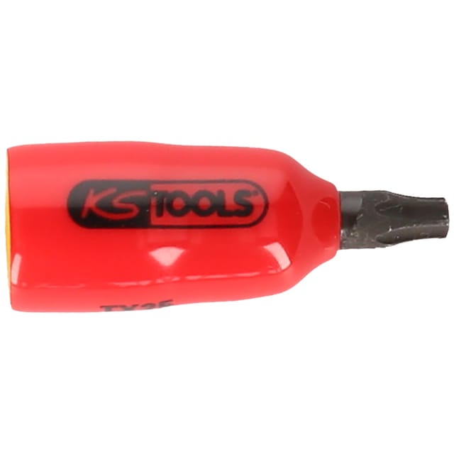 1/4' Bit-Stecknuss mit Schutzisolierung für Torx-Schrauben, T10