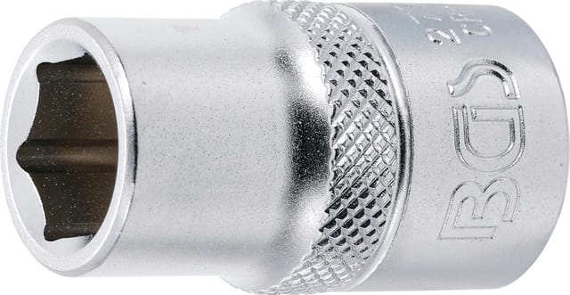 Bgs Technic - Steckschlüssel-Einsatz Sechskant Antrieb Innenvierkant 12,5 mm (1/2') sw 1/2'