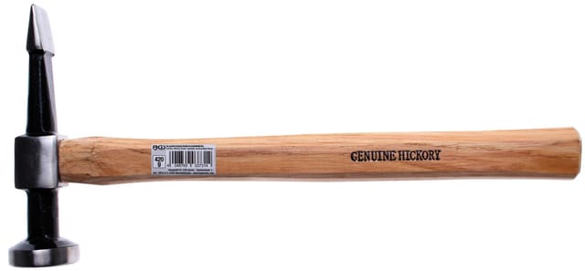 Bgs Technic - Karosseriehammer runder, flacher Kopf / gerade, horizontale Finne
