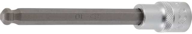 Bgs Technic - Bit-Einsatz Länge 140 mm Antrieb Innenvierkant 12,5 mm (1/2') Innensechskant mit Kugelkopf 10 mm