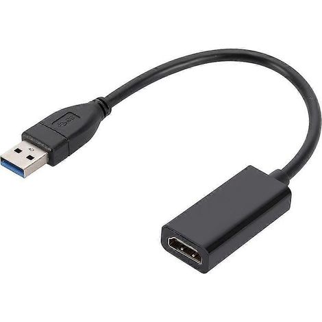 Usb 3.0 Auf Hdmi Hd 1080p Adapter, Usb Auf Hdmi Thunderbolt Konverter, Externes Audio-/video-adapterkabel Für Laptop, Pc, Macbook, Samsung, Huawei