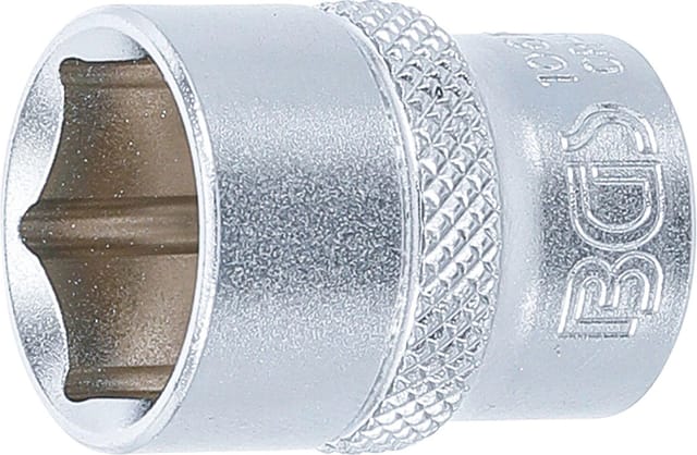 BGS Steckschlüssel-Einsatz Sechskant Antrieb Innenvierkant 10 mm (3/8") SW 16 mm - 10616