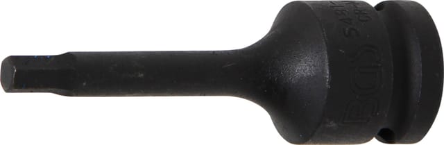 BGS Kraft-Bit-Einsatz Antrieb Innenvierkant 12,5 mm (1/2") Innensechskant 6 mm - 5481-M6