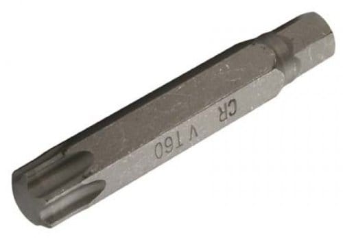 Bit Länge 75 mm Antrieb Außensechskant 10 mm T-Profil (für Torx) T60
