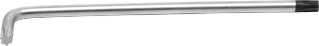 Winkelschlüssel extra lang T-Profil (für Torx) mit/ohne Bohrung T50