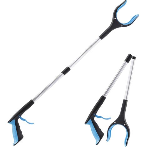 Müllgreifer (1 Stück) – Müllgreifer Mit Magnetischer Spitze – Lange Reichweite Von 81 Cm – Greifhilfe Für Erwachsene Und Kinder