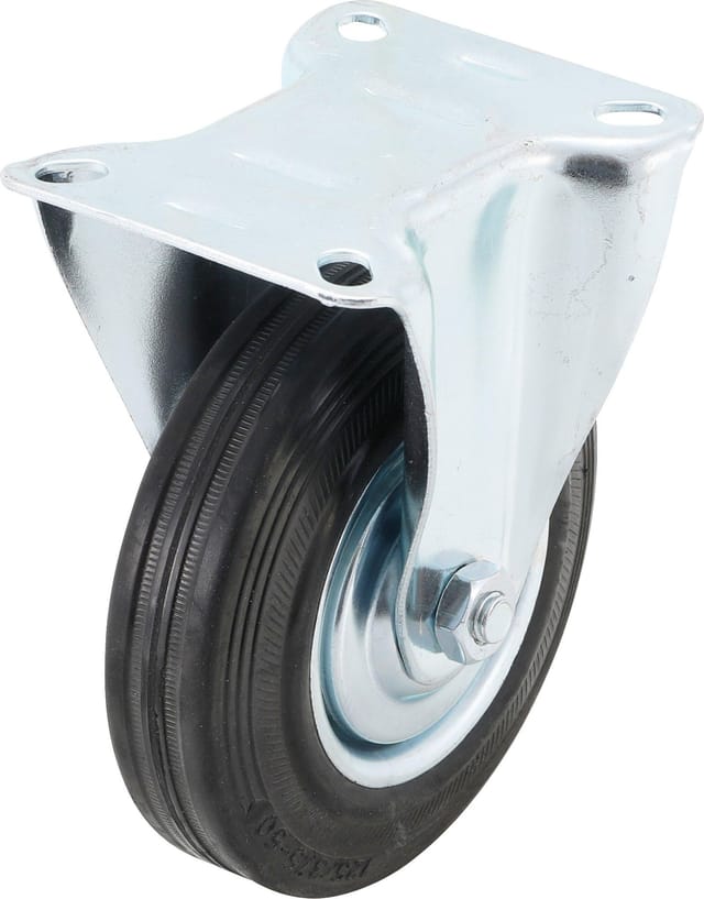 Bockrolle mit Anschraubsockel ø 125 mm