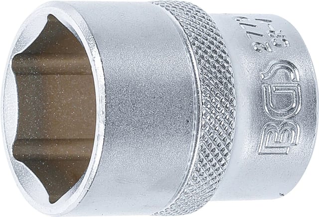 BGS Steckschlüssel-Einsatz Sechskant Antrieb Innenvierkant 12,5 mm (1/2") SW 15/16" - 2779