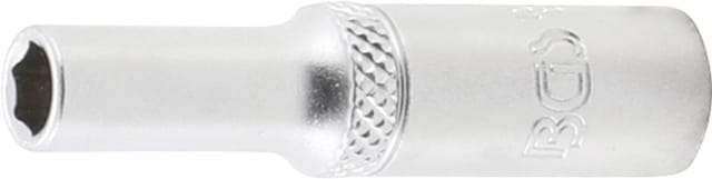 Bgs Technic - Steckschlüssel-Einsatz Sechskant, tief Antrieb Innenvierkant 6,3 mm (1/4') sw 5,5 mm
