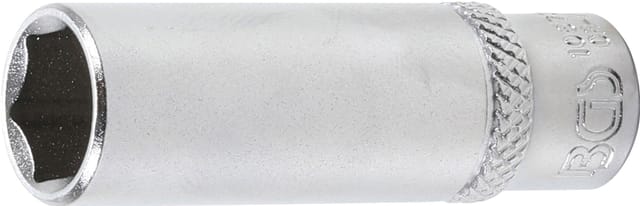 Bgs Technic - Steckschlüssel-Einsatz Sechskant, tief Antrieb Innenvierkant 6,3 mm (1/4') sw 7/16'