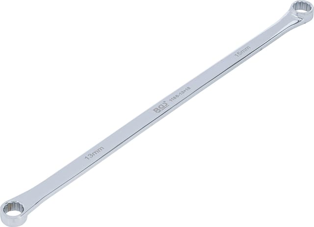 Bgs Technic - bgs Doppel-Ringschlüssel extra lang sw 13 x 15 mm - 1186-13x15