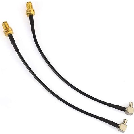 4g-buchse Auf Ts9-stecker Adapterkabel, 15 Cm, 2er-pack, Für Externe Antenne, E5372 E5577 Router