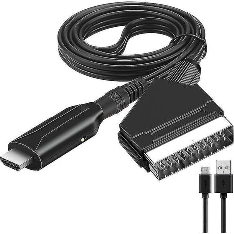 Scart-zu-hdmi-audio-video-adapter Für Hdtv/dvd/set-top-box/ps3/pal/ntsc - Wellngs
