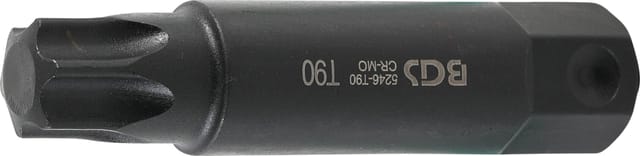 Bgs Technic - Bit Länge 100 mm Antrieb Außensechskant 22 mm T-Profil (für Torx) T90
