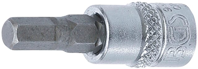 Bit-Einsatz Antrieb Innenvierkant 6,3 mm (1/4') Innensechskant 5,5 mm