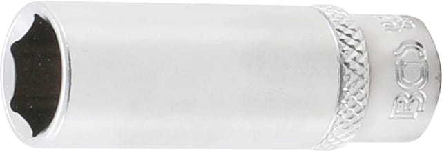 Bgs Technic - Steckschlüssel-Einsatz Sechskant, tief Antrieb Innenvierkant 6,3 mm (1/4') sw 12 mm