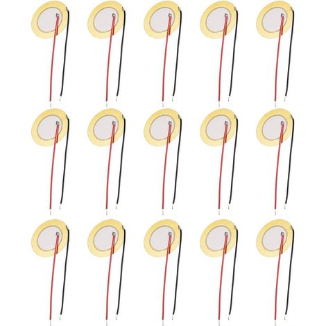 15-element-summer, 27-mm-piezoelement, Scheiben-piezosensor Mit Akustischem Sensor