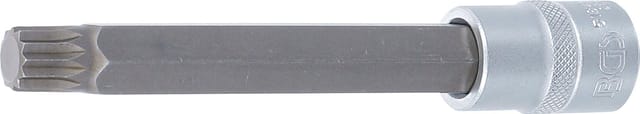 Bgs Technic - Bit-Einsatz Länge 140 mm Antrieb Innenvierkant 12,5 mm (1/2') Innenvielzahn (für xzn) M14