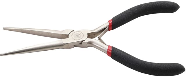 Nadelzange gerade mit Feder 150 mm