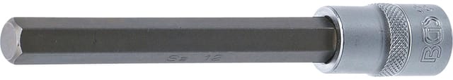 Bgs Technic - Bit-Einsatz Länge 140 mm Antrieb Innenvierkant 12,5 mm (1/2') Innensechskant 12 mm