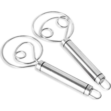 Dänischer Teigbesen, Set Mit 2 Hochwertigen Edelstahl-schneebesen, Großer Handmixer Für Handwerker