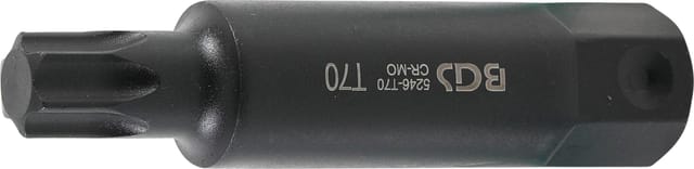 Bgs Technic - Bit Länge 100 mm Antrieb Außensechskant 22 mm T-Profil (für Torx) T70