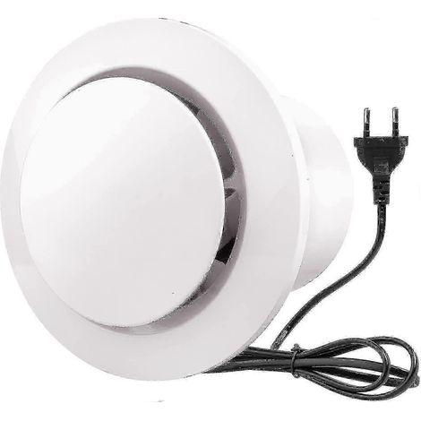 100-mm-abluftventilator, 130 M³/h, 20 W, Mit Rückschlagventil. Leistungsstarker, Energieeffizienter Abluftventilator Für Badezimmer, Küchen, Toiletten, Gewächshäuser Und Zelte (packung Mit …)