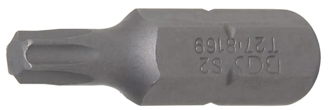 Bgs Technic - Bit Länge 30 mm Antrieb Außensechskant 8 mm (5/16') T-Profil (für Torx) T27