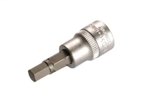 Bit-Einsatz Antrieb Innenvierkant 10 mm (3/8') Innensechskant 7 mm