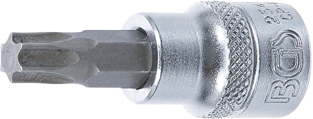 Bit-Einsatz Antrieb Innenvierkant 10 mm (3/8') T-Profil (für Torx) T45