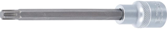 Bgs Technic - Bit-Einsatz Länge 140 mm Antrieb Innenvierkant 12,5 mm (1/2') Keil-Profil (für ribe) M8