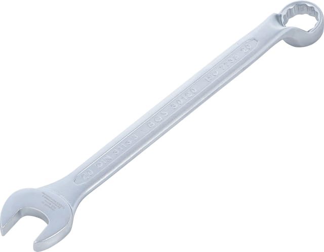 Maul-Ringschlüssel, gekröpft sw 20 mm
