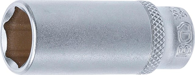 Bgs Technic - Steckschlüssel-Einsatz Sechskant, tief Antrieb Innenvierkant 6,3 mm (1/4') sw 14 mm