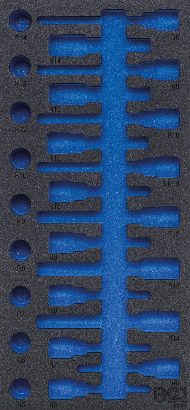 Werkstattwageneinlage 1/3 leer für Art. 4117