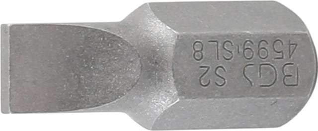 Bit Länge 30 mm Antrieb Außensechskant 10 mm (3/8') Schlitz 8 mm