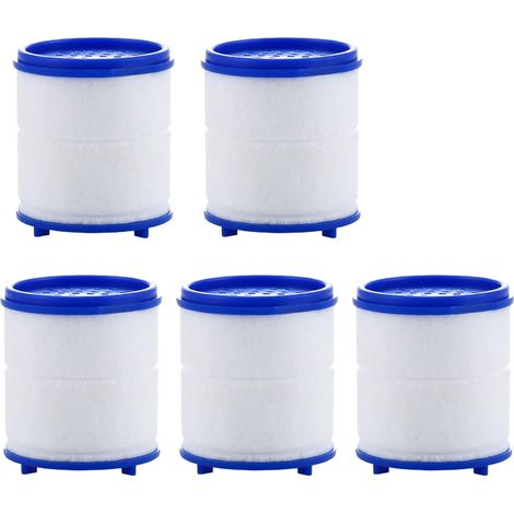 Packung Mit 5 Filterkartuschen Für 360° Drehbare Wasserhähne, Aktivkohle-filterkartuschen.