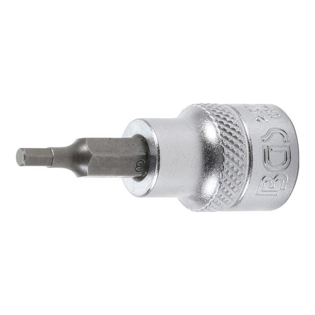 Bit-Einsatz Antrieb Innenvierkant 10 mm (3/8') Innensechskant 3 mm