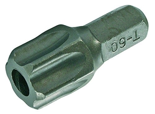 Bgs Technic - Bit Länge 30 mm Antrieb Außensechskant 8 mm (5/16') T-Profil (für Torx) mit Bohrung T60