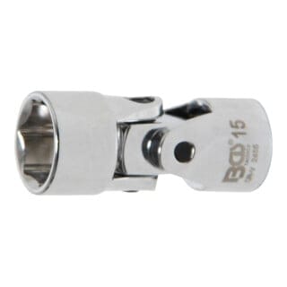 Bgs Technic - Kardangelenk-Einsatz Sechskant Antrieb Innenvierkant 10 mm (3/8') sw 15 mm