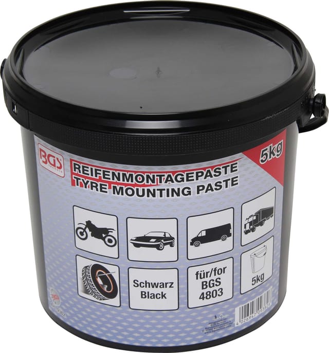 Bgs Technic - Reifenmontagepaste schwarz 5 kg